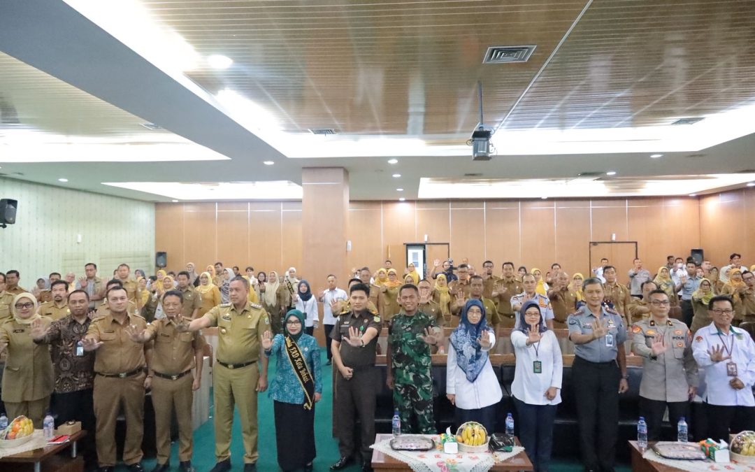 Rapat Kordinasi Verifikasi Lapangan Hybrid Evaluasi KLA Kota Bekasi
