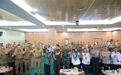Rapat Kordinasi Verifikasi Lapangan Hybrid Evaluasi KLA Kota Bekasi